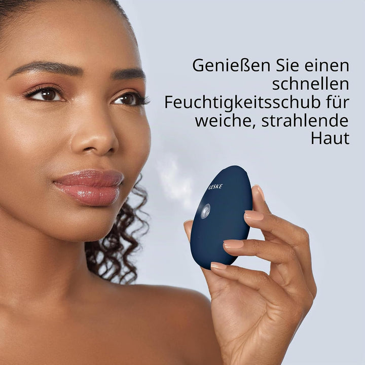 GESKE | SmartAppGuided™ Facial Hydration Refresher | 4 in 1 | Wasserzerstäuber | Gesichtsdampfer | W