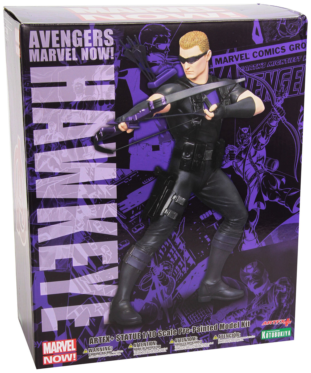 Kotobukiya Marvel Now! - Avengers Hawkeye ArtFX + Statue - Massstab 1:10 - SI04610