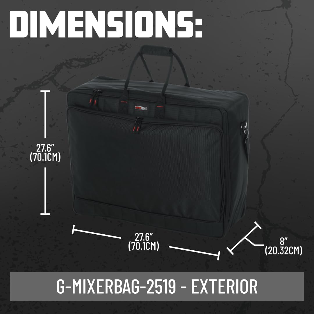 GATOR-Koffer aus verstärktem Nylon G-Mixerbag 25" x 19 2519 25" x 19" x 8", 2519 25" x 19" x 8"