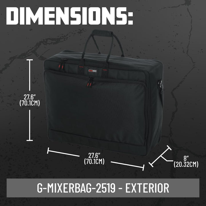GATOR-Koffer aus verstärktem Nylon G-Mixerbag 25" x 19 2519 25" x 19" x 8", 2519 25" x 19" x 8"