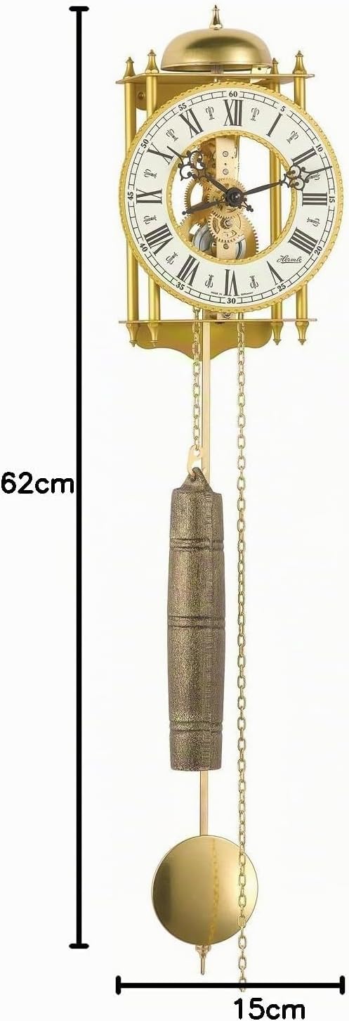 Hermle Mechanische Skelettuhr mit Metallräderwerk Dover- 70332-000711