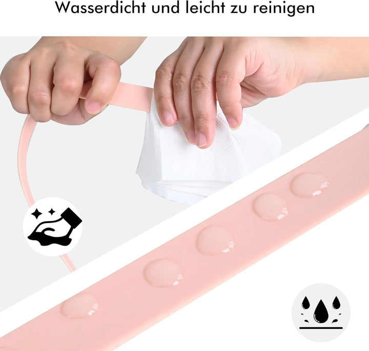 Schleppleine für Hunde, Schleppleine 5m/10m/15m/20m mit Handgriff und D-Ring, Wasserdicht und Leicht