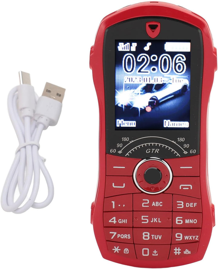 Tragbares Mobiltelefon für Senioren und Kinder, 1,8 Zoll, Grosse Tasten - Einfach zu Handhaben im Au