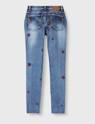 Desigual Damen Jeans 40 Blau, 40 Blau