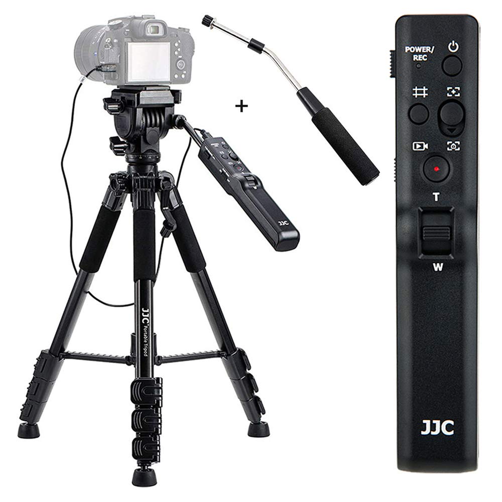 JJC Kompaktes Fernbedienungsstativ ersetzt VCT-VPR1 für Sony Alpha A9 A7R IV A7 III A7S II A6000 A66