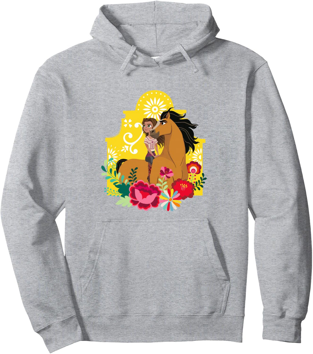 Spirit ungezähmt - Spirit &amp; Lucky Floral Miradero Festival Pullover Hoodie