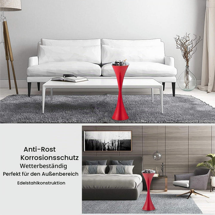Modern Aschenbecher mit Standfuss Garten Ascher Freistehend Standaschenbecher Standascher Zigaretten