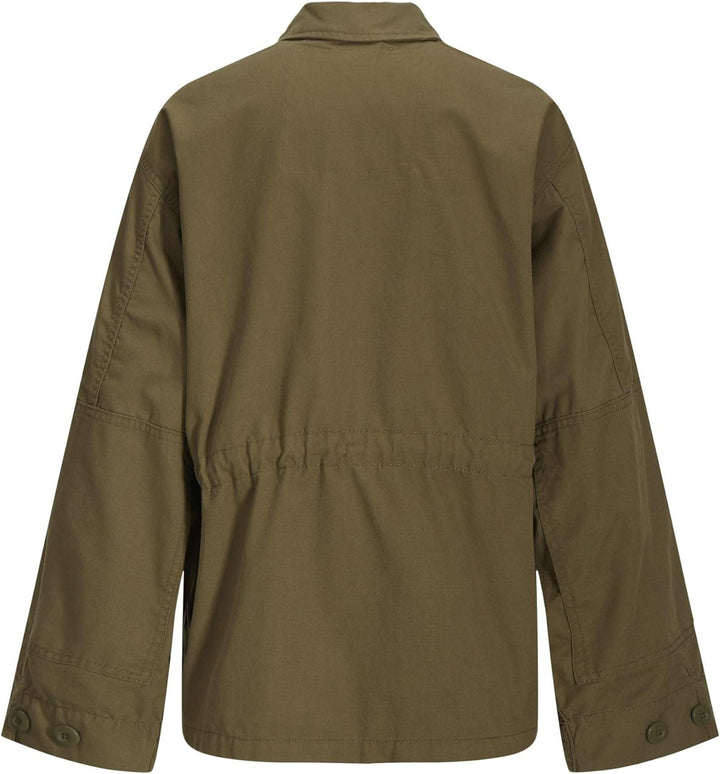 JACK & JONES Damen Jjxx Jxevie Field Sn Jacket S Burnt Olive, S Burnt Olive