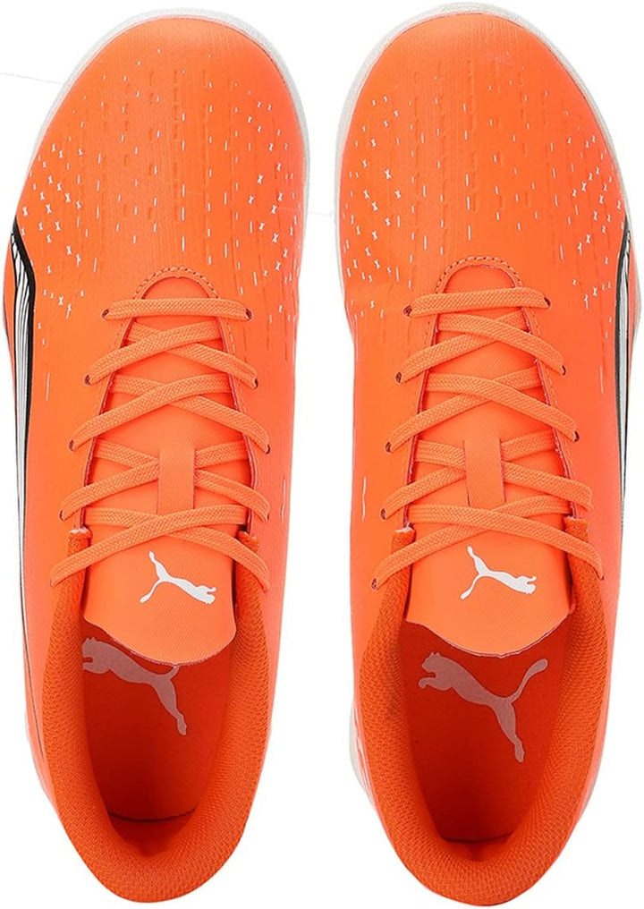 PUMA Fussballschuhe Ultra Play IT JR Kinder Teenager Hallenschuh 107780 01 Pink 28 EU Ultra Orange P