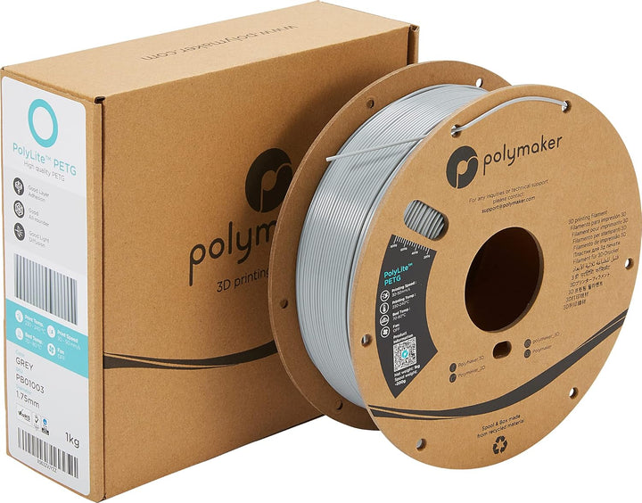 Polymaker PolyLite PETG Grau - 1,75mm - 1kg
