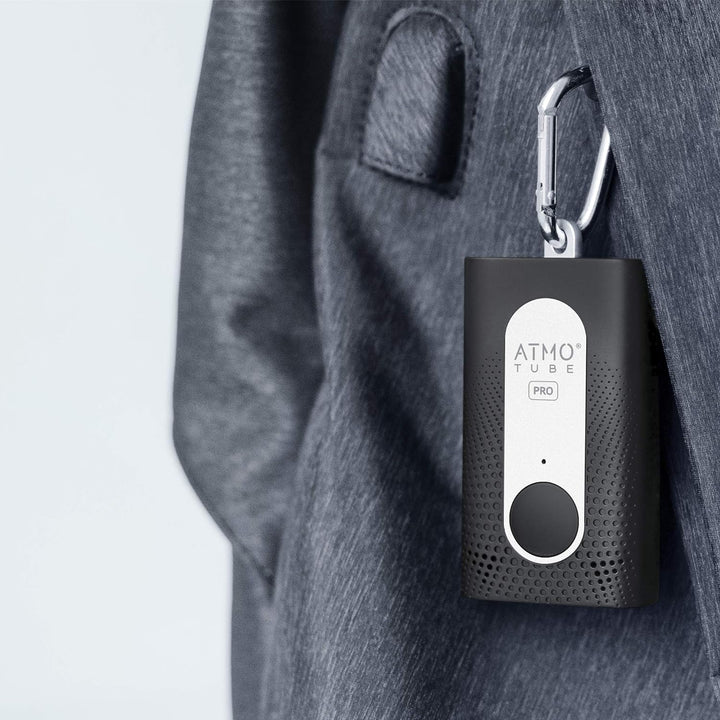 Atmotube PRO Portable Air Quality Monitor for Outdoor and Indoor Use, PM, VOC, Temperature, Humidity