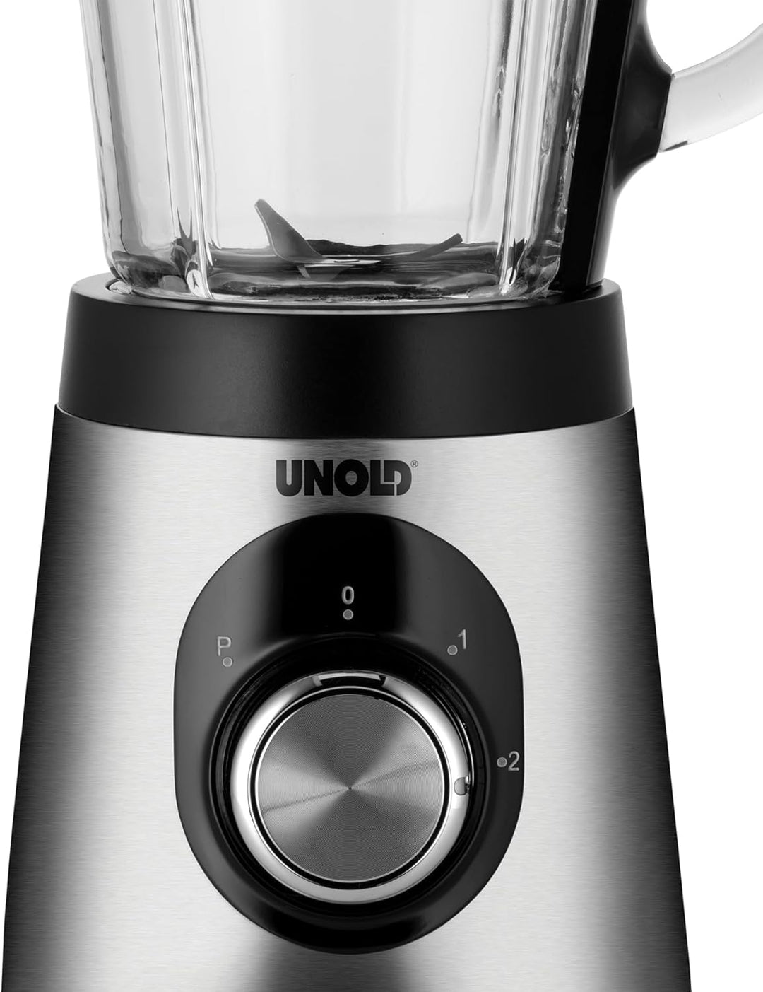 Unold 78625 Standmixer Edel - 1,5 L Volumen, Schwarz, bis 25000 U/Min, mit Edelstahlmesser, BPA-frei