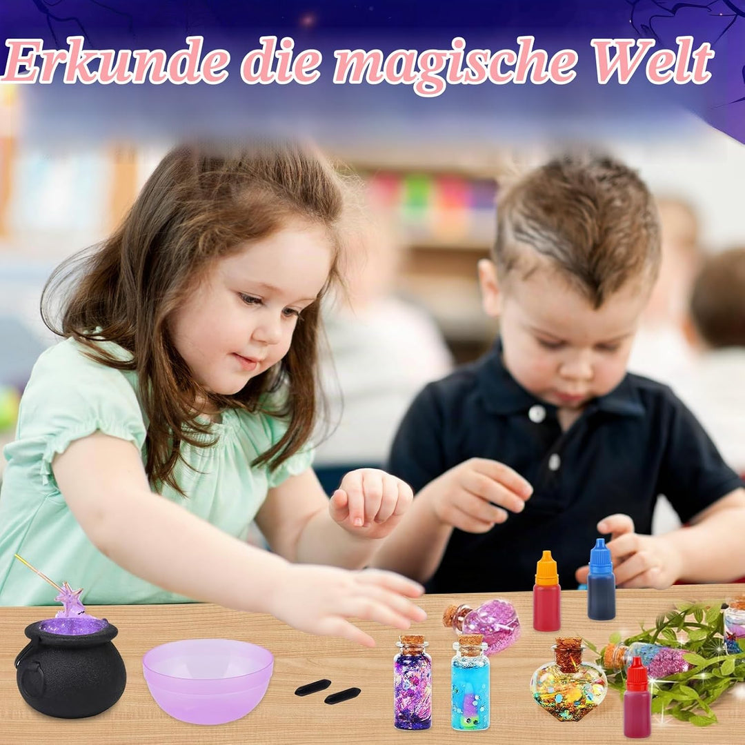 UCAMP DIY Kreative Geschenk für Kinder,Zaubertrank Bastelset,Zauberer Zaubertrank Flaschen,Handwerk