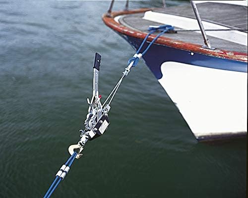 Kerbl 37117 Seilzug mit Ratsche 4 Tonnen Seil Ø 6 mm/3 m Tragfähigkeit : 4000 kg ohne Slackline Hard