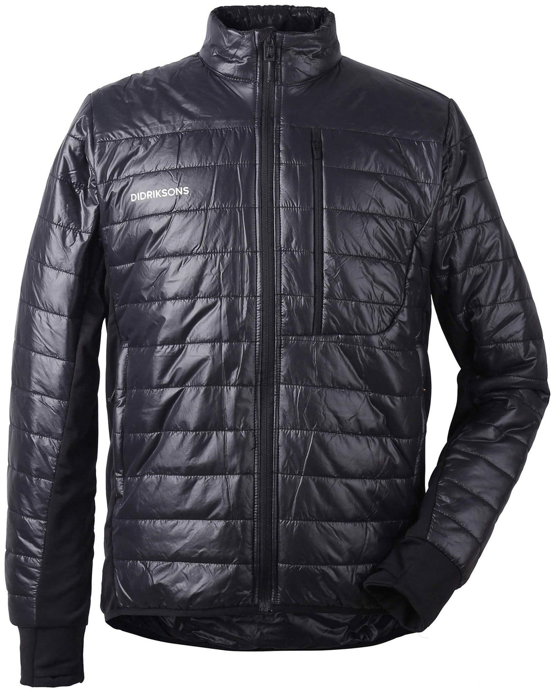 Didriksons M Campo Lightweight Padded Jacket Schwarz, Herren Freizeitjacke, Grösse XL - Farbe Black
