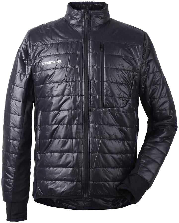 Didriksons M Campo Lightweight Padded Jacket Schwarz, Herren Freizeitjacke, Grösse XL - Farbe Black
