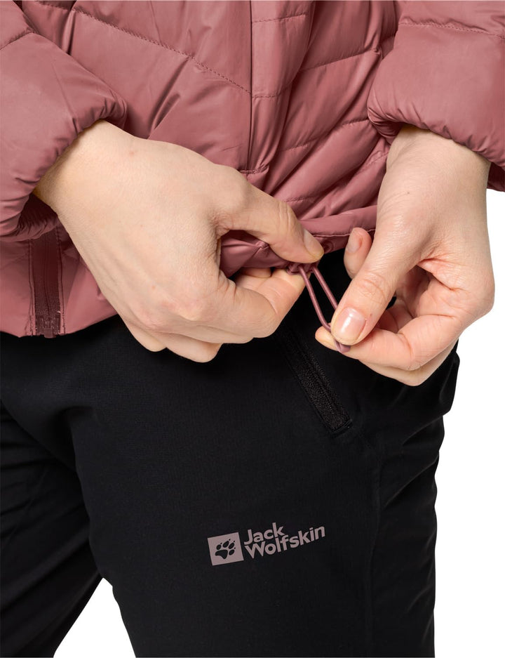 Jack Wolfskin Damen Tundra Down Hoody W Daunenjacke S blush powder, S blush powder