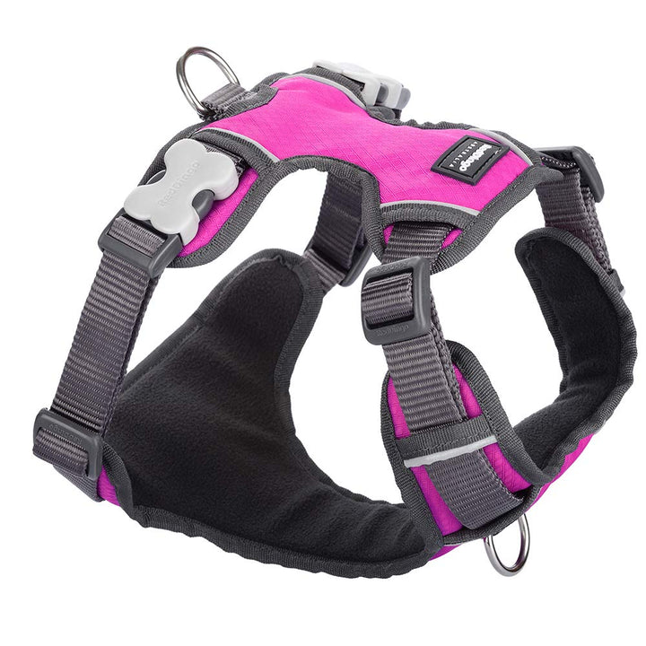 Red Dingo DH-PH-HP-ME Hundegeschirr, gepolstert, Grösse M, Hot Pink hot pink Medium, hot pink Medium