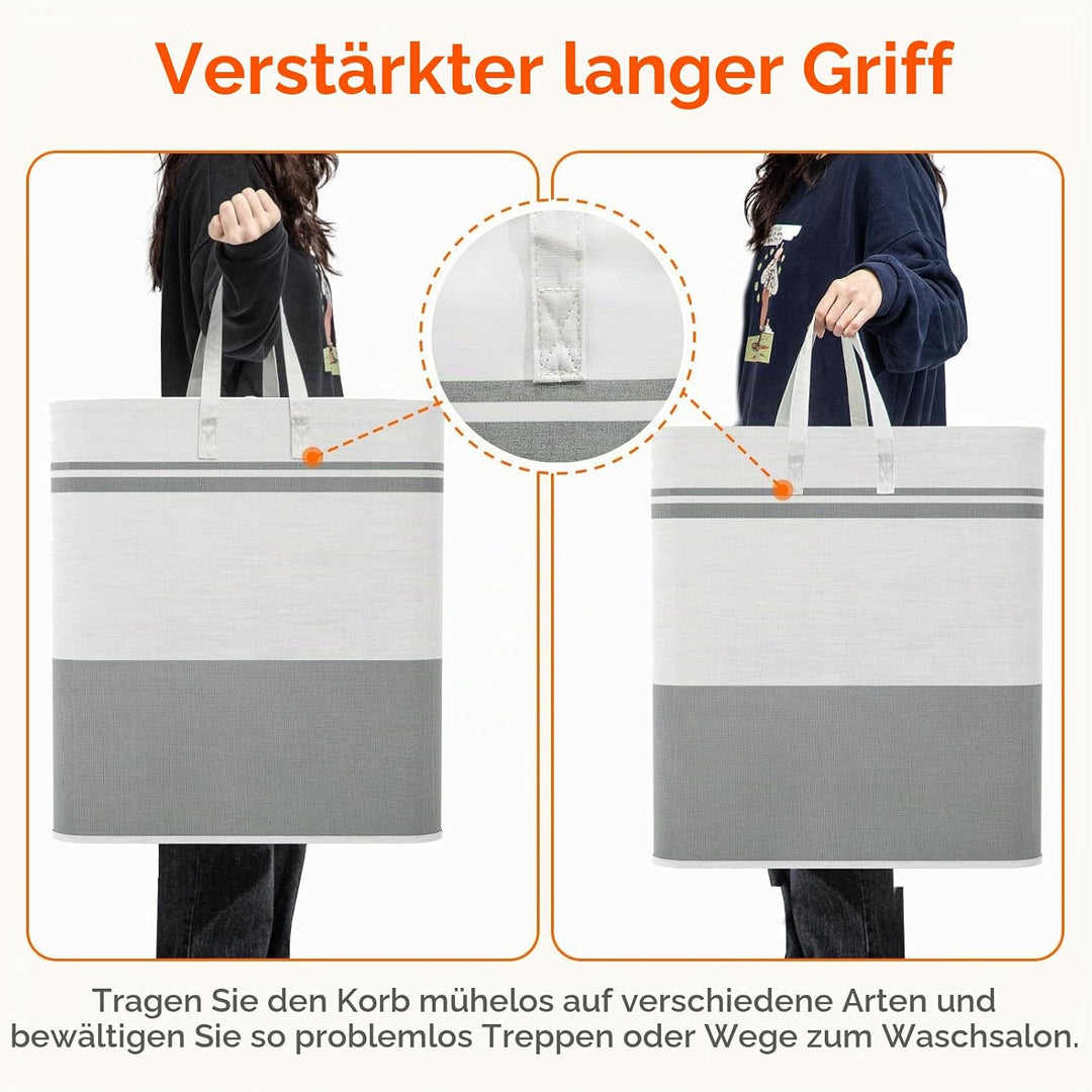 Lifewit 2 Stück Pfandflaschen Sammelbehälter mit Deckel 100L, Gross Pfandflaschen Aufbewahrung, Behä