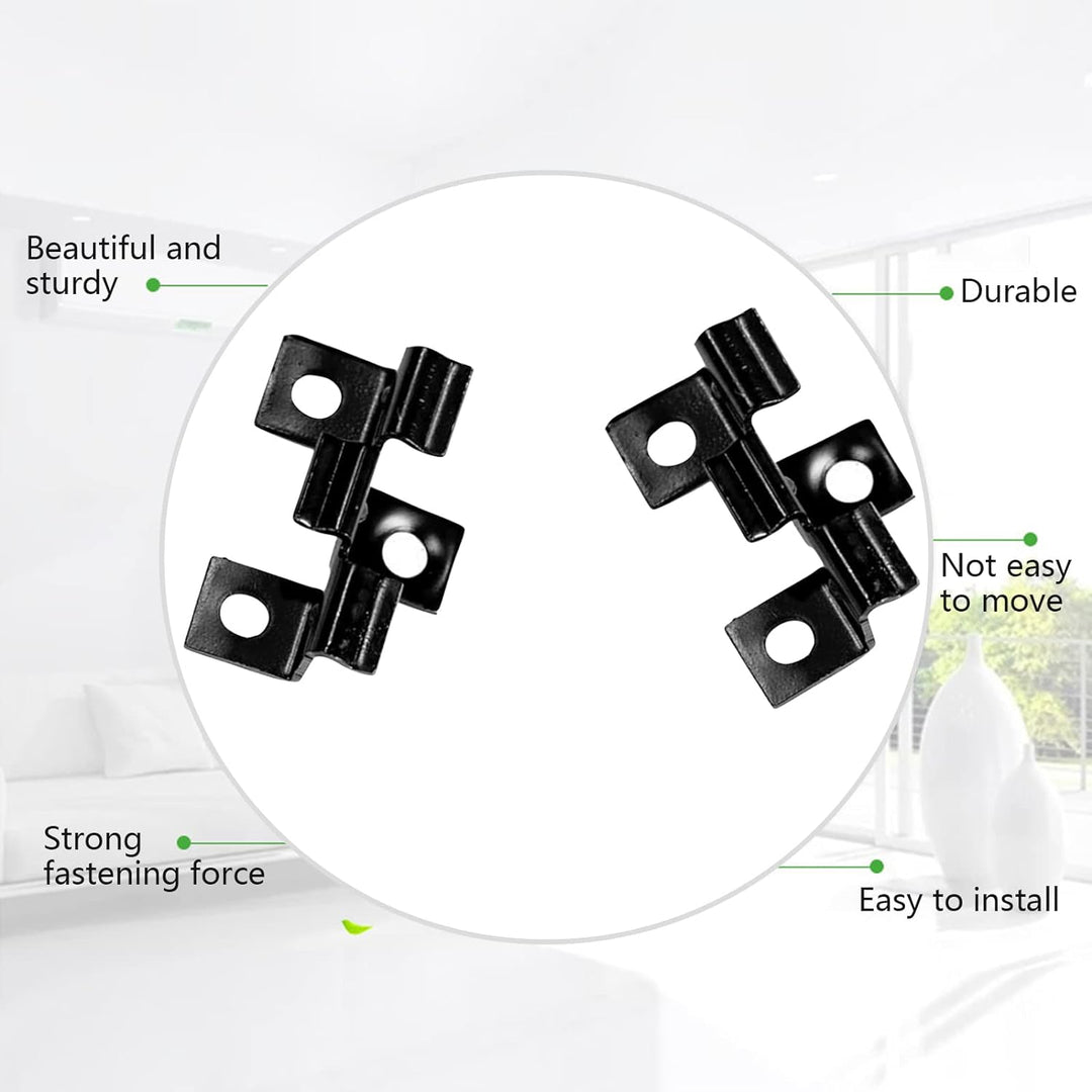 100 Stück WPC Clips Edelstahl, Terrassenclips Clips Klammer WPC Dielen Befestigungsclips (9mm), 9mm