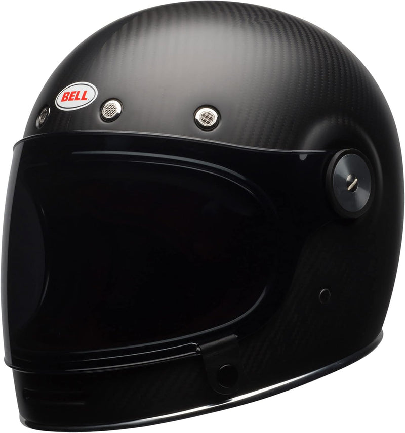 Bell Powersports Bullitt Motorradhelm, Schwarz (Carbon Matte), S, S