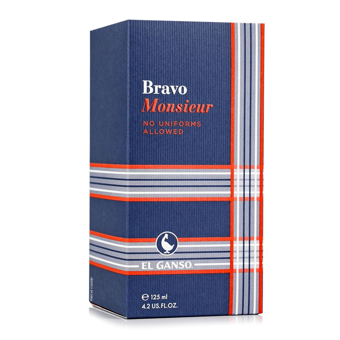 El Ganso Bravo Monsieur, Eau de Toilette für Männer, holzig-aromatischer Duft, 125 ml Zerstäuber