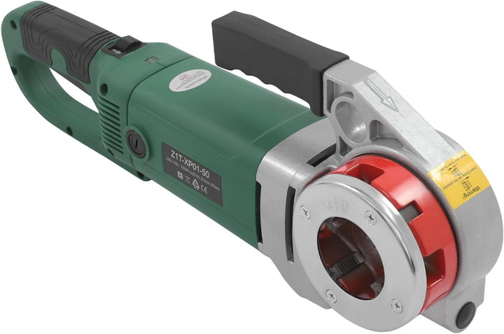 2300W Tragbare Gewindeschneidmaschine 26 U/min, Elektrischer Rohreinfädler für Rohre, 6 Matrizen 1/2