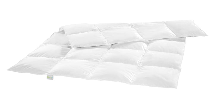 Bodyprotect leichte Daunendecke, Sommerdecke 100% neuen Daunen (60%) &amp; Federn (40%), Kassettendecke,