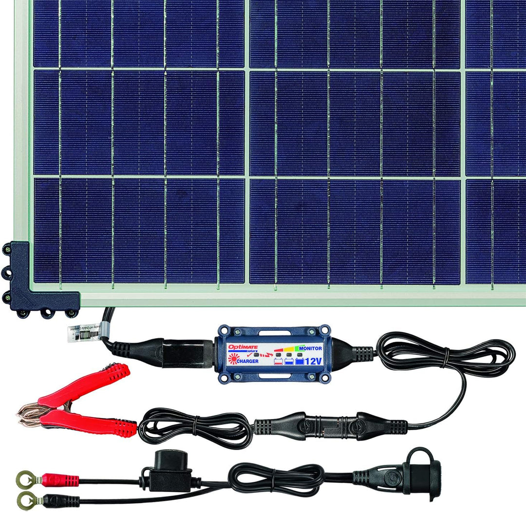 TecMate TM-523-8 OptiMATE 80W, SOLAR 80W, TM523-8, 80W Paneln 6-stufiges batterieschonendes Überwach