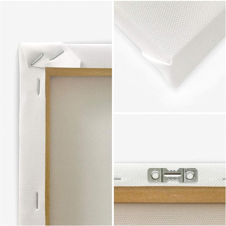 Feeby Leinwandbild - 5 Teile - Bilder, Wand Bild, Wandbilder, Kunstdruck XXL, 5-Teilig, Typ B, 150x1