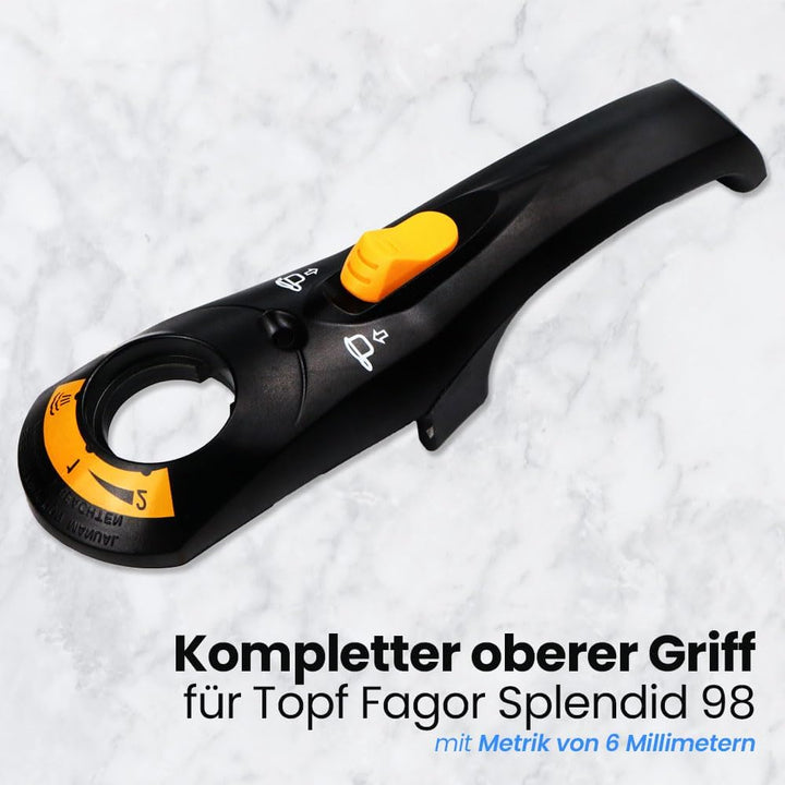 Anakel Home Schnellkochtopfgriff für Fagor Splendid 98 mit Druckregelventil und Zubehör im Lieferumf