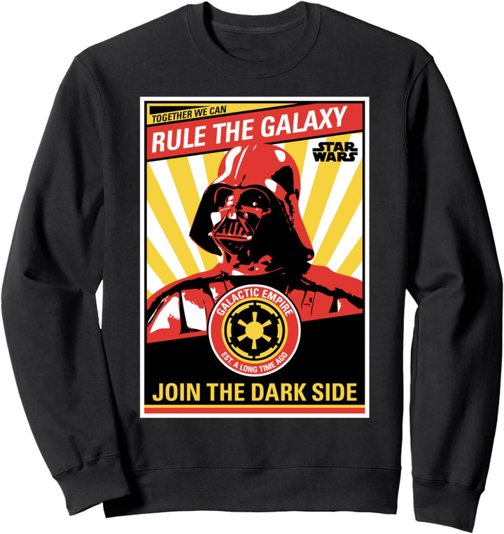 Star Wars Darth Vader Join The Dark Side Text Sweatshirt