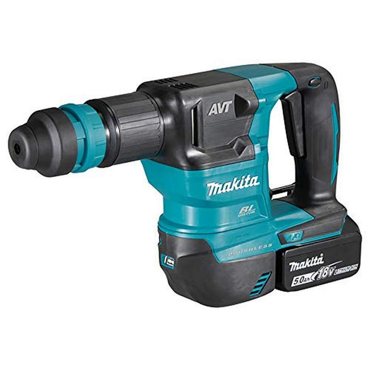 Makita DHK180RTJ Schlaggerät SDS-Plus 3,1 Joules + 2 Akkus 18 V 5 Ah Li-Ion + Koffer Makpac