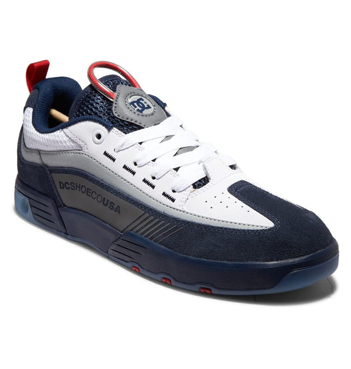 DC Shoes Legacy 98 Slim - Schuhe für Männer ADYS100445 41 EU Navy White, 41 EU Navy White