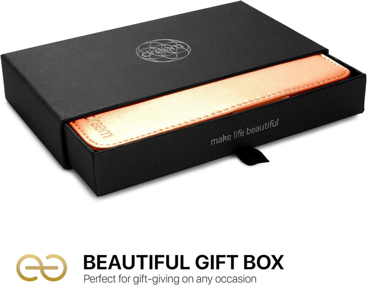 Dreem Fibonacci iPhone 14 Pro Max Brieftaschen-Etui / 2-in-1 stossfestes Etui und abnehmbares Folio