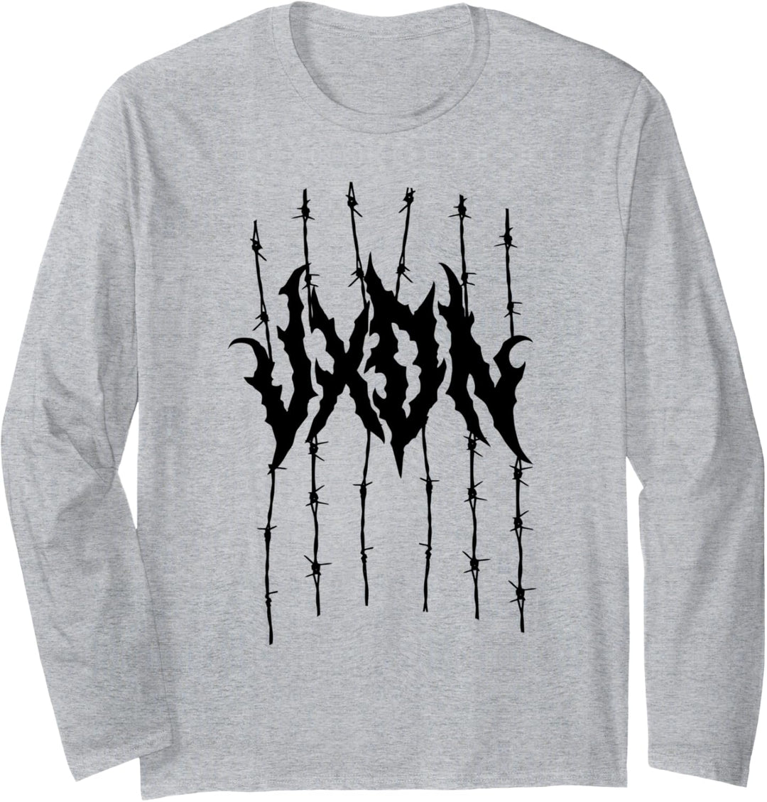 jxdn - Dark Barbed Wire Langarmshirt