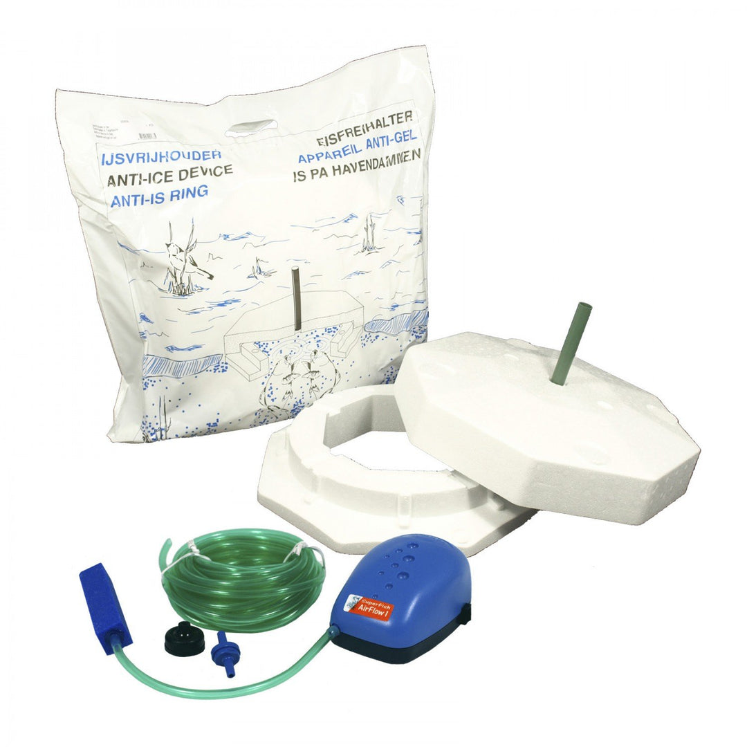 Pondlife Anti Ice Eisfreihalter - Set 4 / Teich Belüftung Winter Komplett-Set