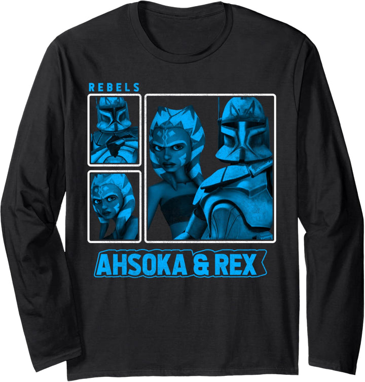 Star Wars: The Clone Wars Rebels Ahsoka & Rex Langarmshirt