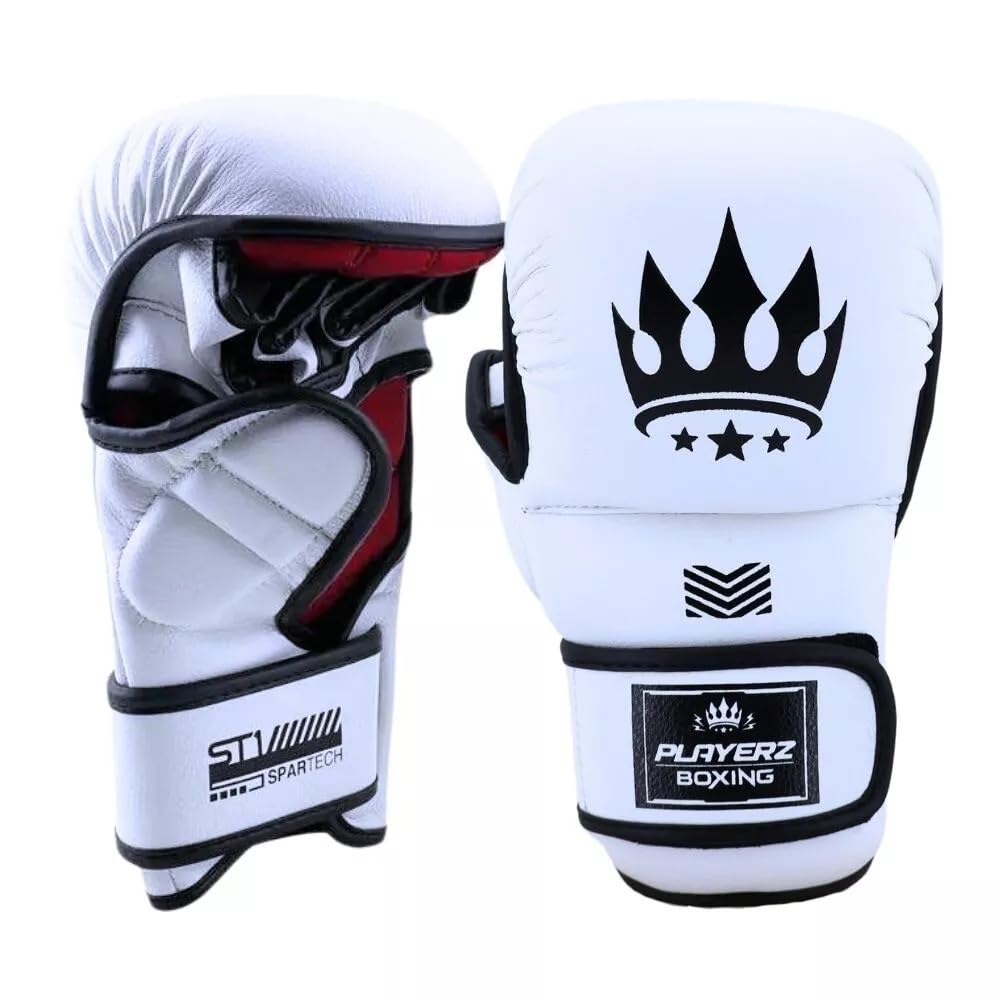 Playerz Spartec MMA-Handschuhe, 200 g, gemischte Kampfsport-Handschuhe, 227 g, Grappling-Handschuhe,