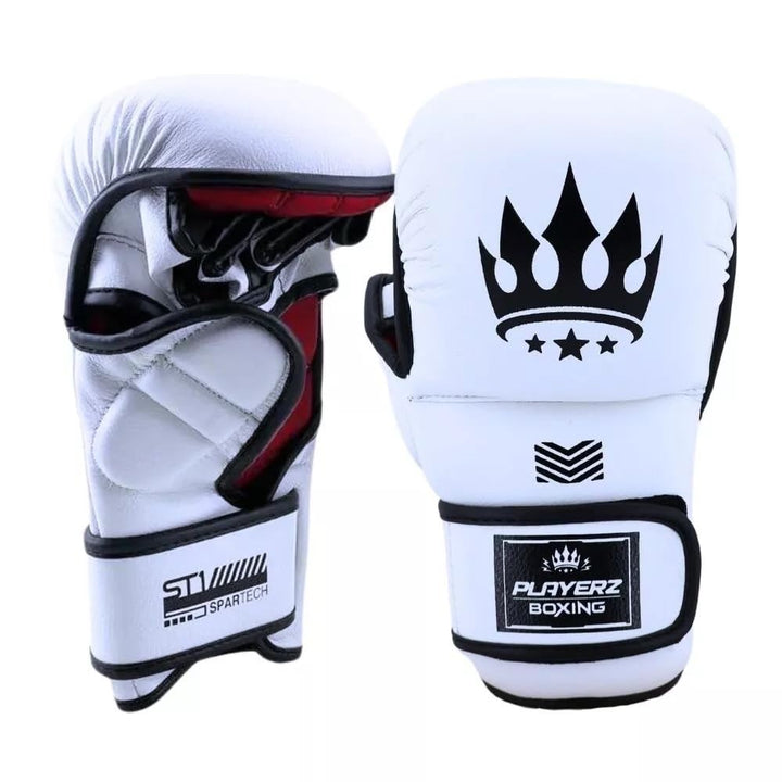 Playerz Spartec MMA-Handschuhe, 200 g, gemischte Kampfsport-Handschuhe, 227 g, Grappling-Handschuhe,
