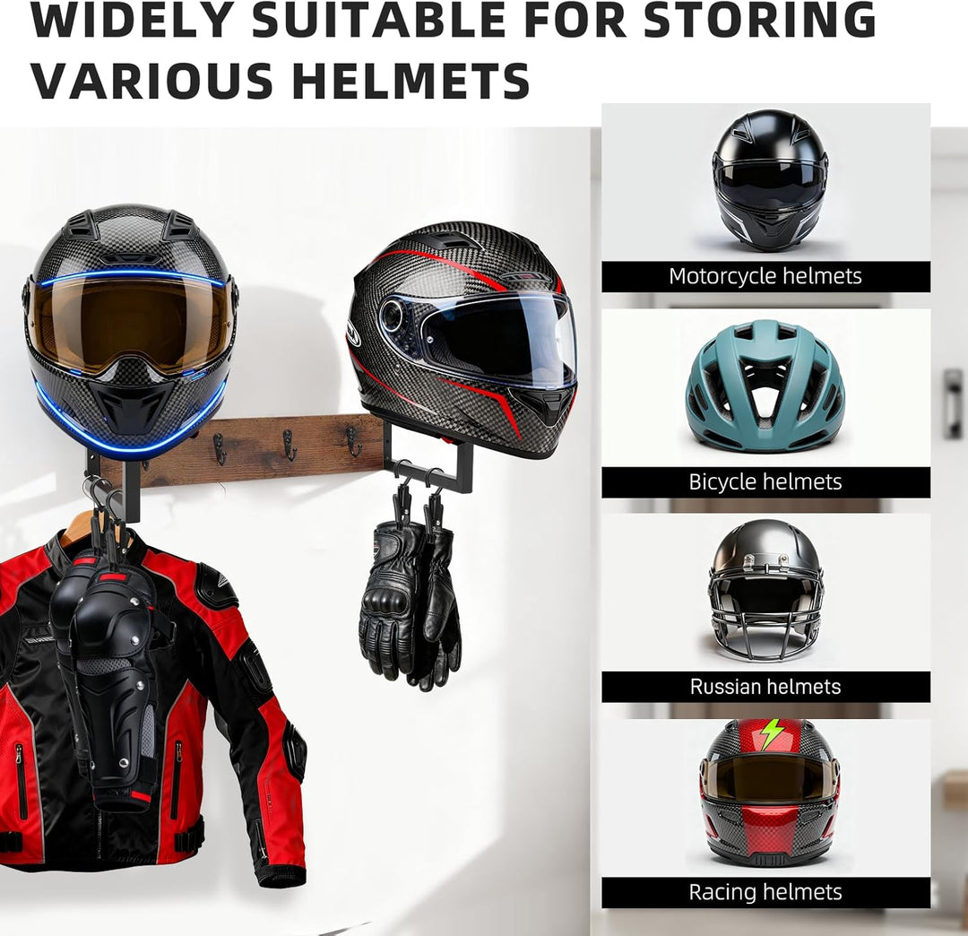 Helmhalter Wandhalterung Motorradhelm Halterung Wand,Motorradhelmhalter Plattenständer Display Organ