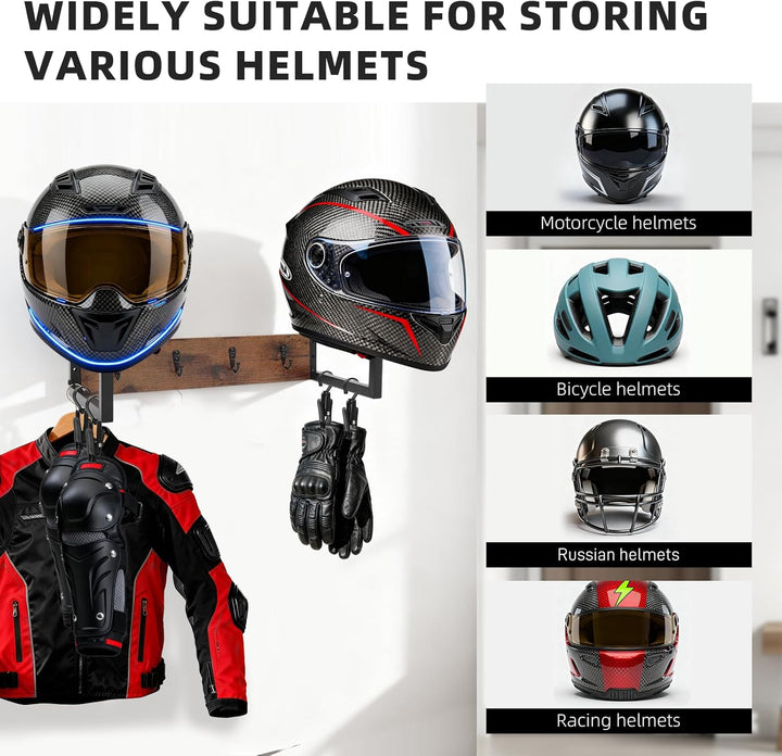 Helmhalter Wandhalterung Motorradhelm Halterung Wand,Motorradhelmhalter Plattenständer Display Organ