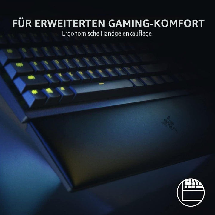 Razer Huntsman V2 Tenkeyless (Red Switch) - Optische Gaming-Tastatur ohne Ziffernblock (Lineare Opti