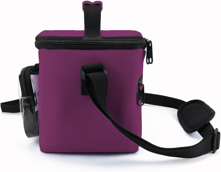 Tasche für Toniebox Hörfiguren Tragetasche für Tigerbox Touch Tigerkarten, Beere Transporttasche für