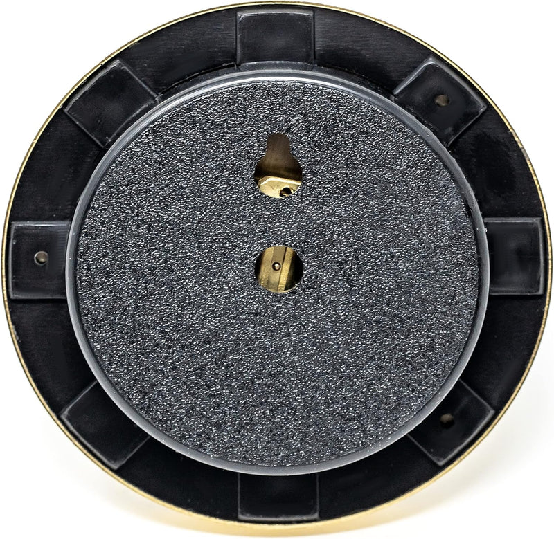Fischer 150MS - Synthetic-Hygrometer - 68mm Luftfeuchtigkeitsmesser mit messing-farbenem Kunststoffg