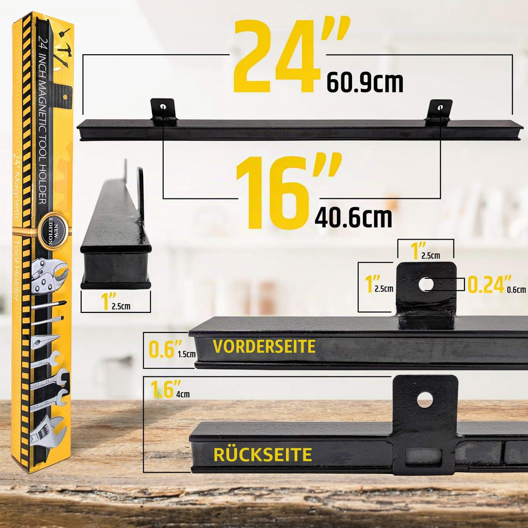 61 cm Schwerlast-werkzeughalter (Verbesserte Version) - Starke Zugkraft für Handwerkzeuge - Profi ma