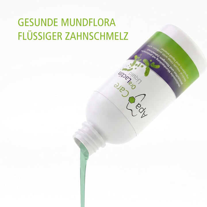 Apa Care Liquid 2 Flaschen | Die Mundspülung mit Hydroxylapatit und Präbiotika | Künstlicher Zahnsch