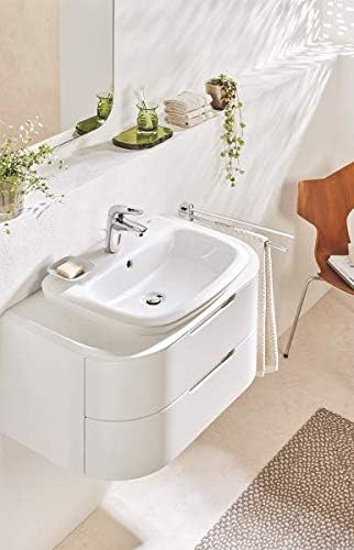 GROHE Eurostyle Badarmaturen - Einhand-Waschtischbatterie (DN 15, S-Size, Einlochmontage) chrom,3355