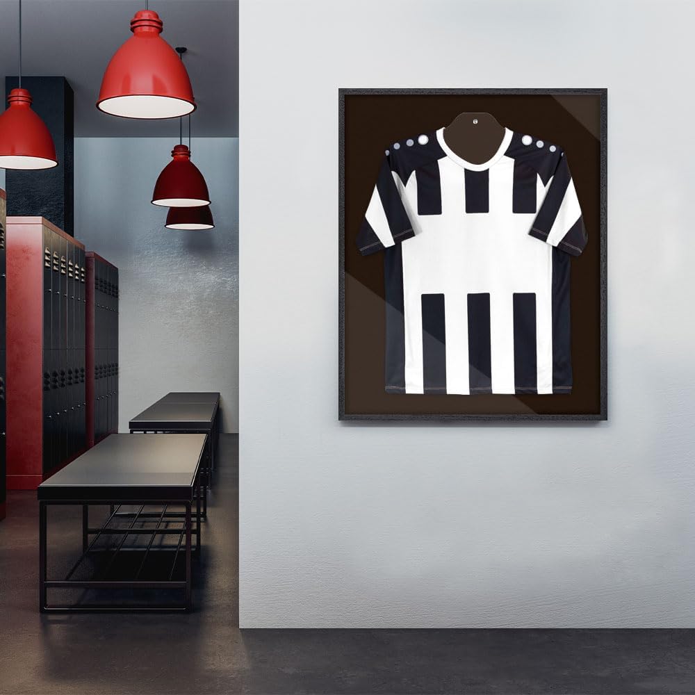 Bildershop-24 Objektrahmen Trikotrahmen Vario inkl. Bügel und Passepartout 80x120cm Schwarz (lackier