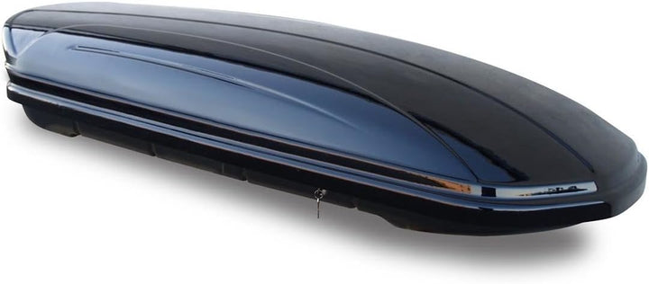 Dachbox VDP-MAA320 schwarz matt Auto-Dachkoffer abschliessbar 320 Liter